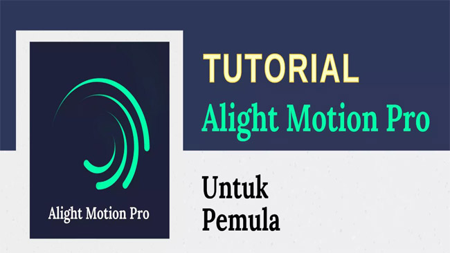 Cara menggunakan Alight motion Pro aPK