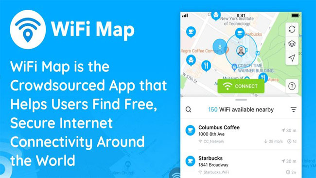 Aplikasi bobol wifi tetangga WiFi MAP