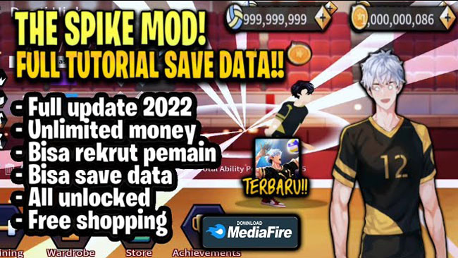 The Spike Mod Apk Unlock All Characters dan Unlimited Money