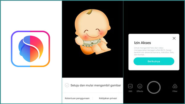 Cara Edit Gambar Wajah Menjadi Bayi di FaceApp Mod