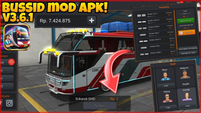 BUSSID Mod Apk Unlimited Money Download Terbaru 2022