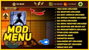 shadow fight 2 mod apk unlimited everything