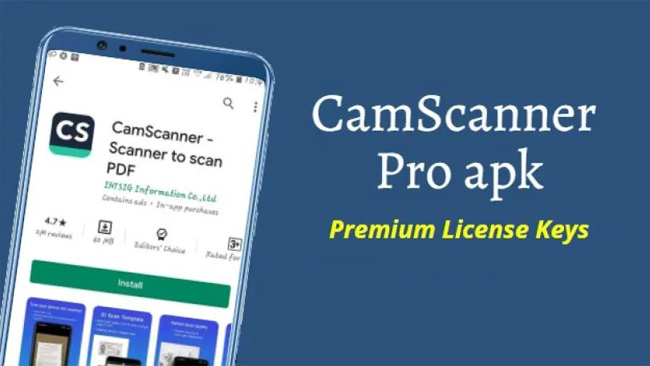 Fitur CamScanner Mod Apk