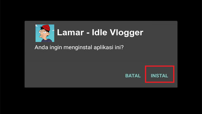 Cara Install Lamar Idle Vlogger Mod