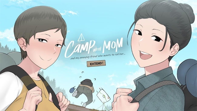 alur cerita camp with mom mod apk