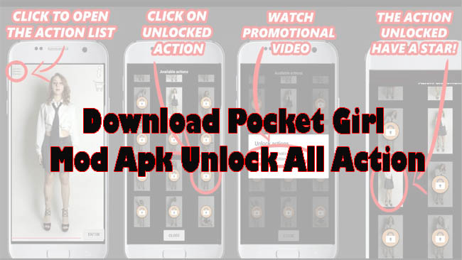 Download Pocket Girl Mod Apk Unlock All Action