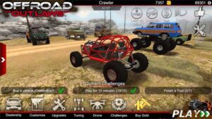 Gameplay Offroad Outlaws Mod Apk