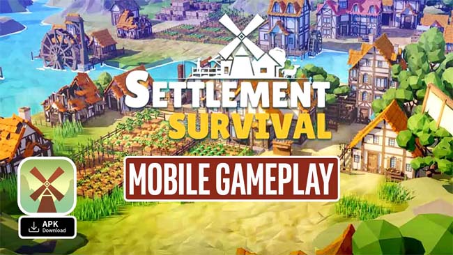 Gameplay Settlement Survival Apk